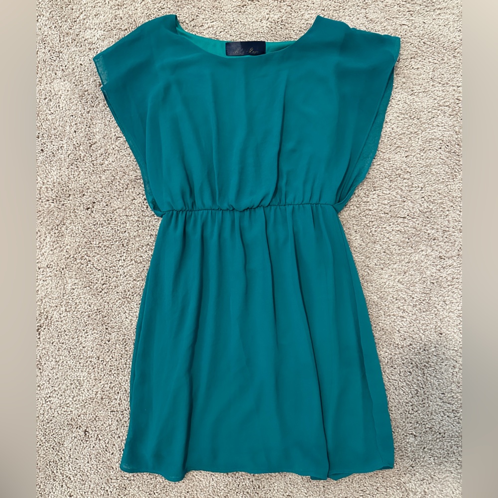 Teal dress